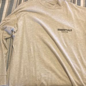 FEAR OF GOD ESSENTIALS LONG SLEEVE BASIC TEE 2022